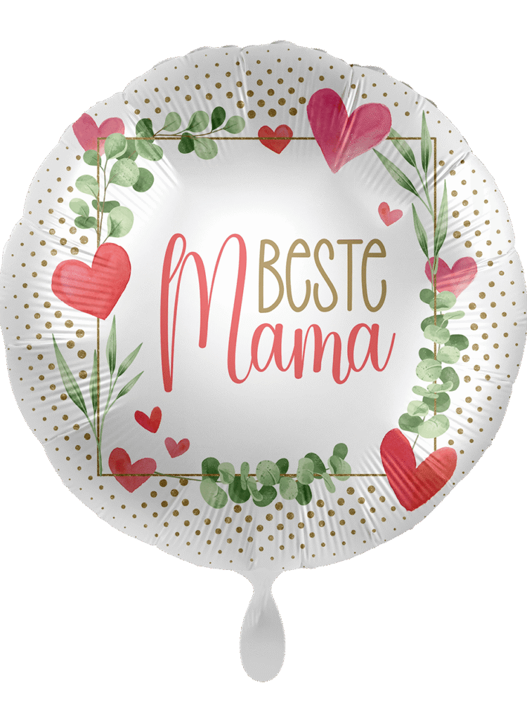 Familienballons Hoffmanns Ballonshop Folienballon Beste Mama