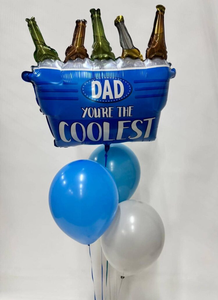 Familienballons Hoffmanns Ballonshop Folienballon Dad You are the coolest