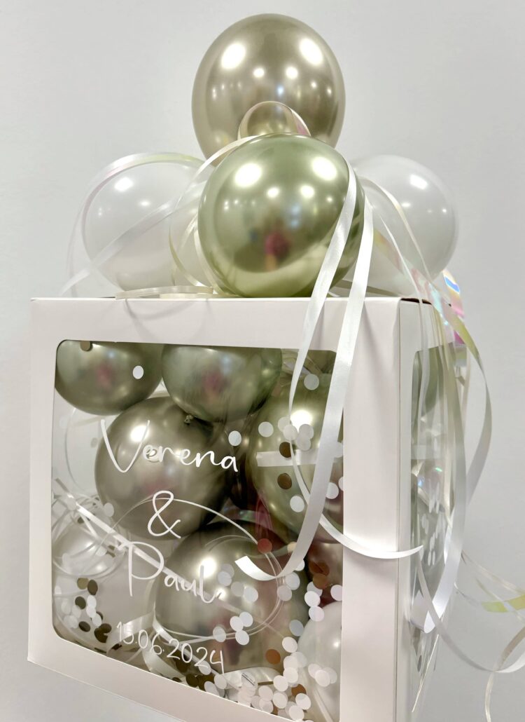 Geschenkbox zur Hochzeit