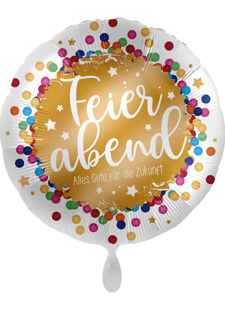 Folienballons von Hoffmanns Ballonshop - Feierabend